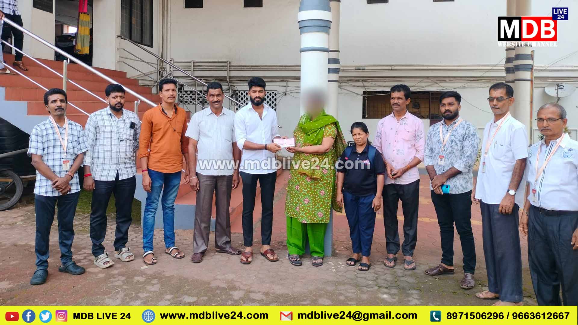 ಸಾಯಿ ಮಾರ್ನಾಡ್ ಸೇವಾ ಸಂಘ ಟ್ರಸ್ಟ್ (ರಿ.) ನಿಂದ 40ನೇ ಸೇವಾ ಯೋಜನೆ ರೂ 10,000 ಸಹಾಯಧನ ಹಸ್ತಾಂತರ