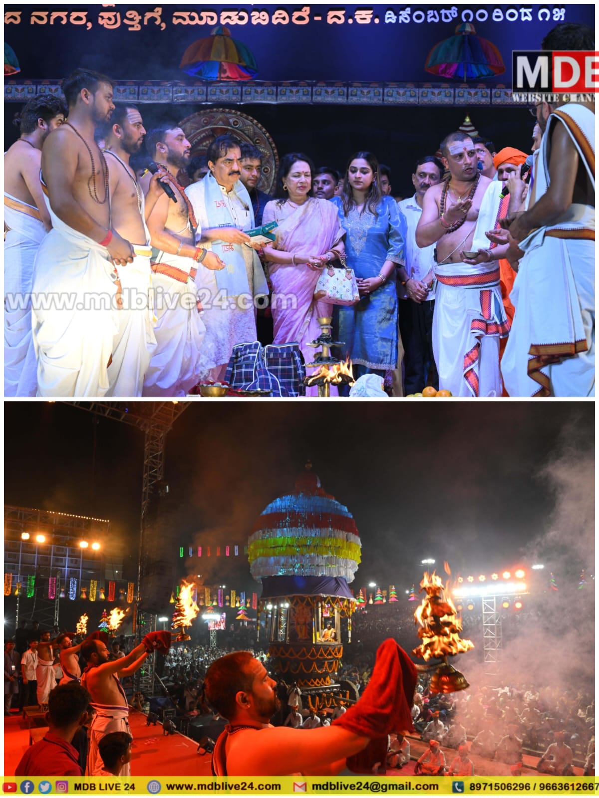 ವಿರಾಸತ್ ಸಾಂಸ್ಕೃತಿಕ ರಥ ಮರಳಿ ಸ್ವಸ್ಥಾನಕ್ಕೆ